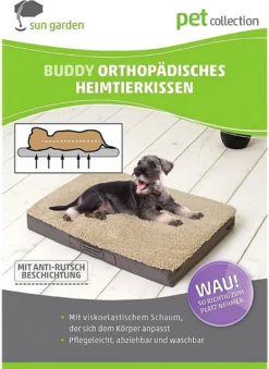 Sun Garden Buddy Orthopedisch Hondenkussen 120x72x10cm Antraciet 11 Sun Garden Buddy Orthopedisch Hondenkussen 120x72x10cm Antraciet -Dog Supplies 875x1200 1