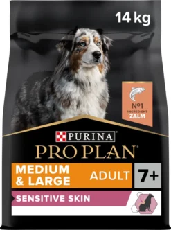 Pro Plan Medium & Large Adult 7+ (Senior) Sensitive Skin - Honden Droogvoer - Zalm - 14 Kg 18 Pro Plan Medium & Large Adult 7+ (Senior) Sensitive Skin - Honden Droogvoer - Zalm - 14 Kg -Dog Supplies 894x1200 2