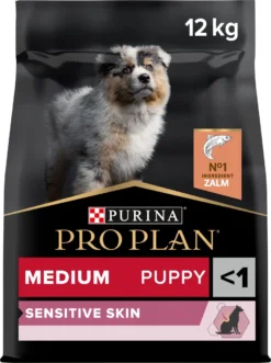 Pro Plan Medium Puppy Sensitive Skin - Honden Droogvoer - Zalm - 12 Kg 19 Pro Plan Medium Puppy Sensitive Skin - Honden Droogvoer - Zalm - 12 Kg -Dog Supplies 895x1200 3