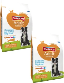 Smolke Adult Medium - Hondenvoer - 2 X 3 Kg