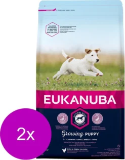 Eukanuba Growing Puppy Small Breed Kip - Hondenvoer - 2 X 3 Kg -Dog Supplies 938x1200 1
