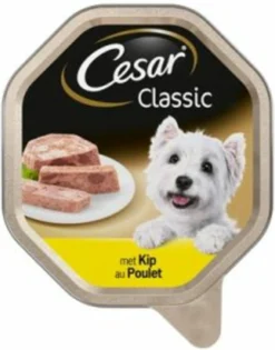 Cesar Classic Paté Honden Natvoer - Kip - 14 X 150 Gr -Dog Supplies 942x1200 1