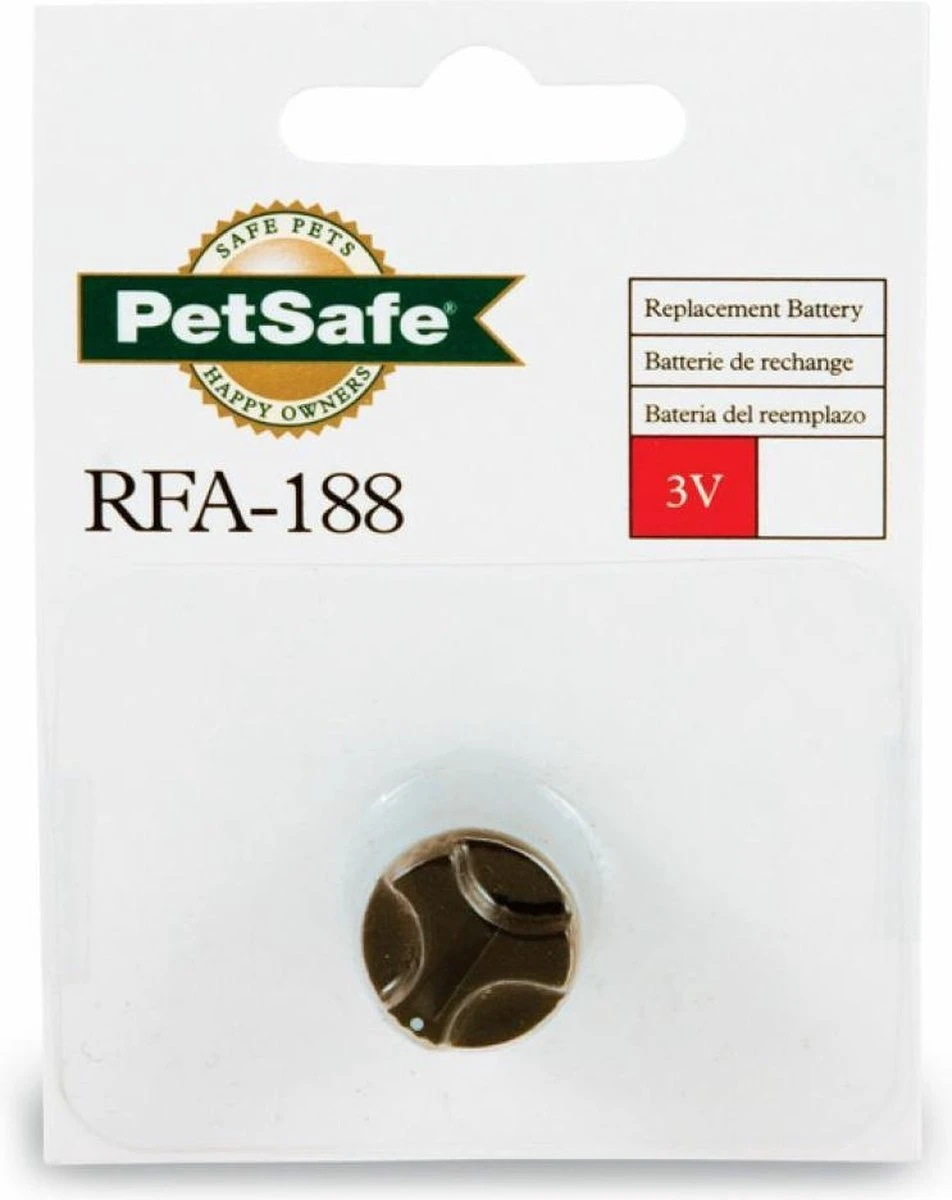 Petsafe RFA 188 Blafband - Batterij Voor Nano - Kleine Hond 1 Petsafe RFA 188 Blafband - Batterij Voor Nano - Kleine Hond