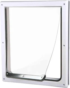 Trixie 2-Weg Hondenluik Wit - M-XL 39 X 45 CM -Dog Supplies 956x1200 2