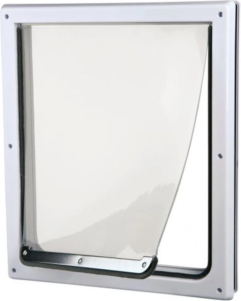 Trixie 2-Weg Hondenluik Wit - XS-S 25 X 29 CM 5 Trixie 2-Weg Hondenluik Wit - XS-S 25 X 29 CM - Afbeelding 5