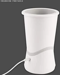 Merkloos Elektrische Hondenpootreiniger Draagbare Pet Voetenreinigingsborstel Zuigerkom Hondenvoetenreiniger Wasmachine Zachte Siliconenborstels Voor Modderige Poten Oplaadbare USB -Dog Supplies 966x1200