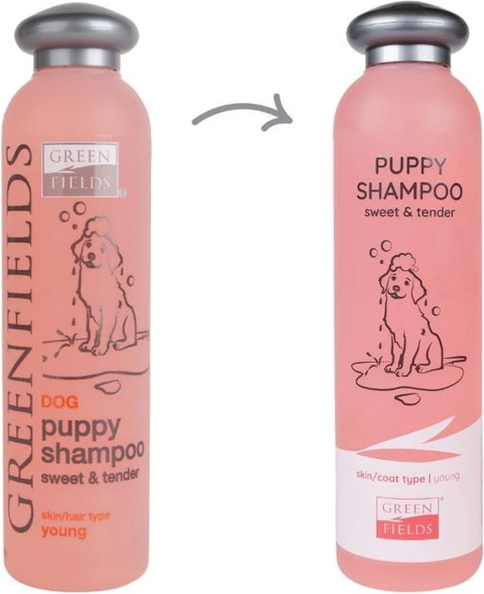 Greenfields - Milde Hondenshampoo Puppy - Zachte Shampoo Met Babypoeder Geur - Inhoud 270 Ml Of 5 Liter - 270 Ml 3 Greenfields - Milde Hondenshampoo Puppy - Zachte Shampoo Met Babypoeder Geur - Inhoud 270 Ml Of 5 Liter - 270 Ml - Afbeelding 3
