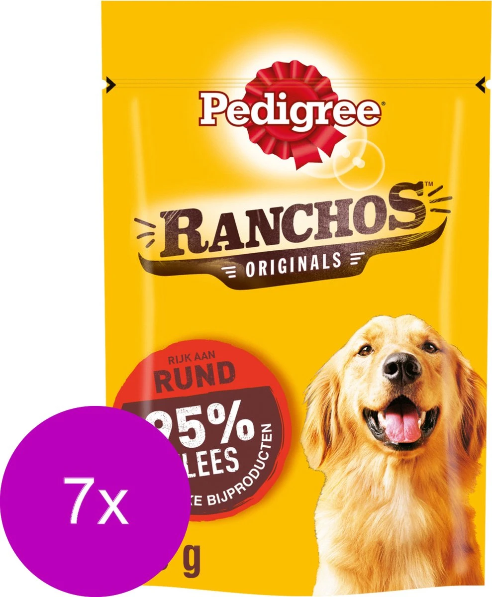 Pedigree Ranchos Original Hondensnacks - Rund - 7 X 70 Gr 2 Pedigree Ranchos Original Hondensnacks - Rund - 7 X 70 Gr - Afbeelding 2