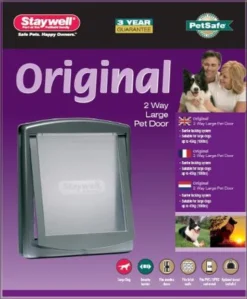 Staywell 777 Hondenluik - Large - Zilver/Tranparant -Dog Supplies 991x1200 2